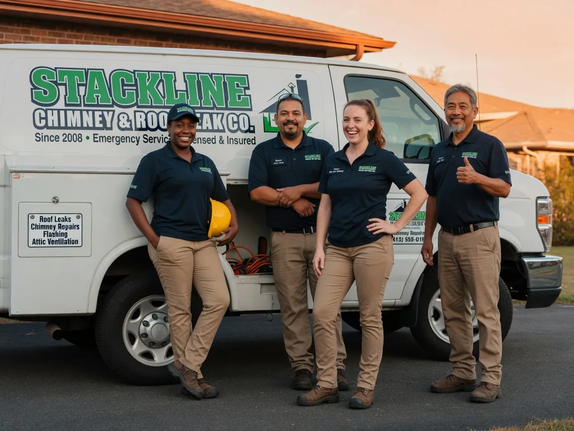 Chimney flashing repair company in Atascadero, CA
